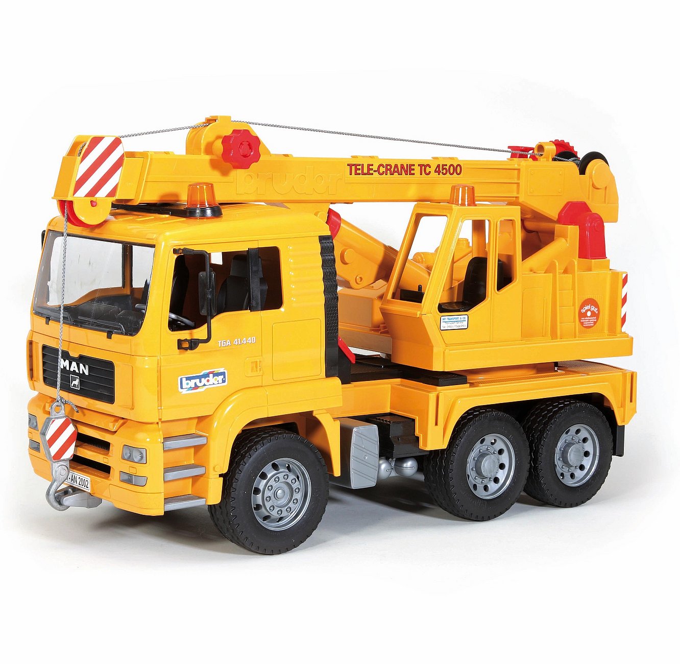 Bruder MAN TGA Crane Truck-Mountain Baby